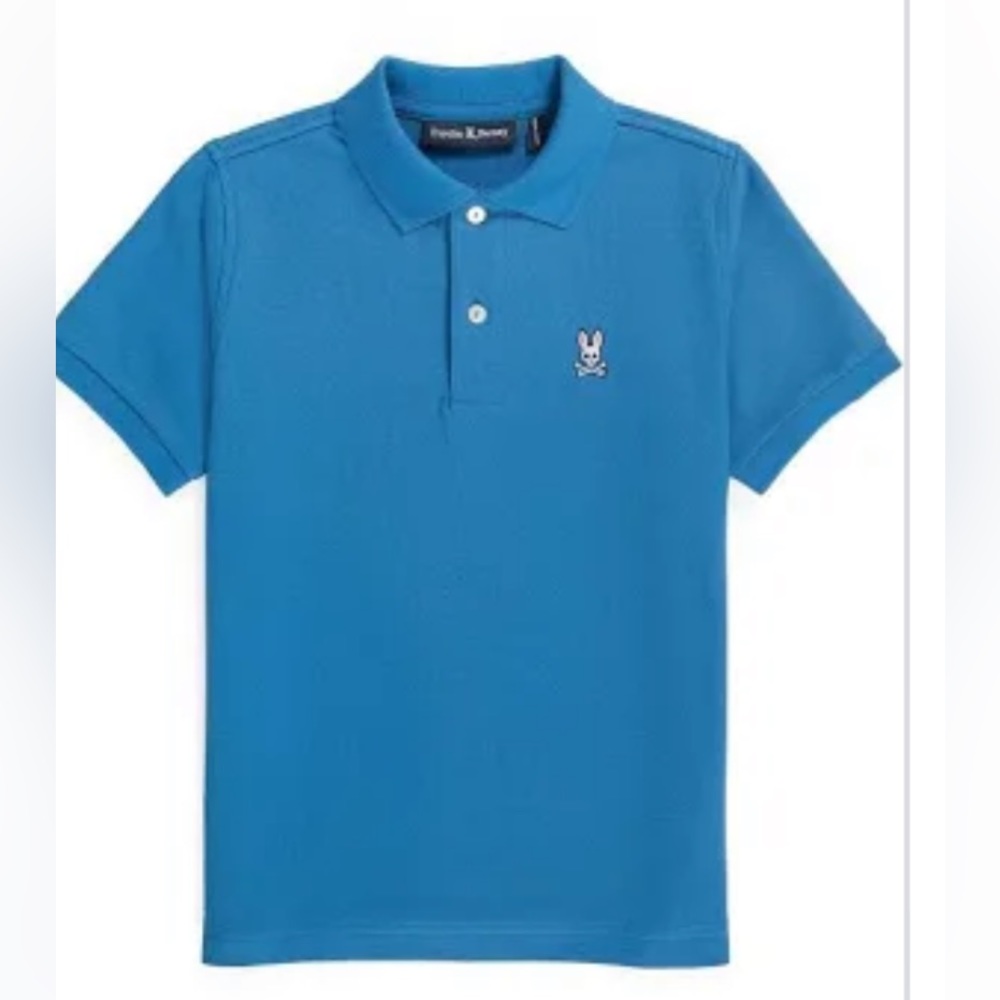 Mens PSYCHO BUNNY 🐰 POLO SHORT SLEEVE SHIRT